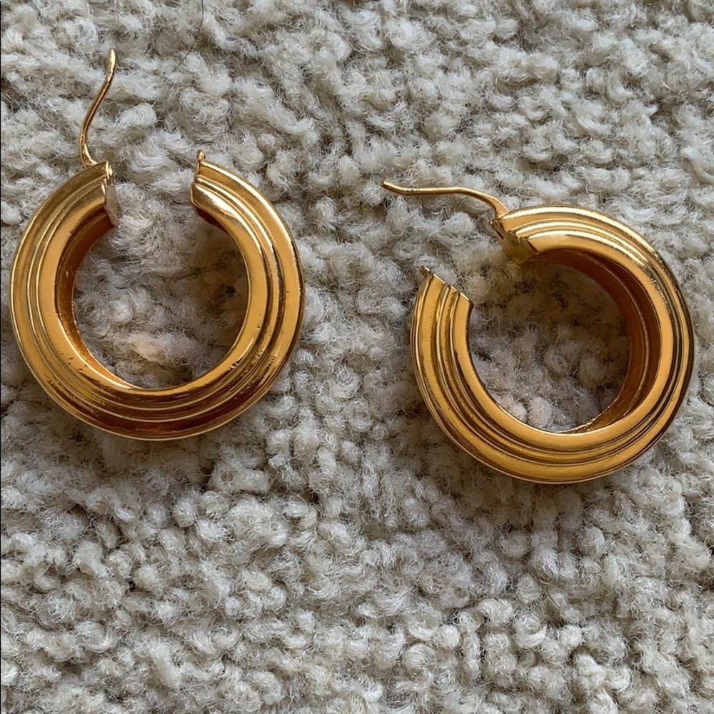 Hoop earrings
